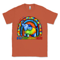 Copper Autism Awareness Autism elephant Classic Tee - FaDigitalArtStudio