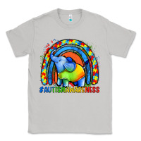 Moon Dust Autism Awareness Autism elephant Classic Tee - FaDigitalArtStudio
