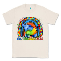 Natural Autism Awareness Autism elephant Classic Tee - FaDigitalArtStudio