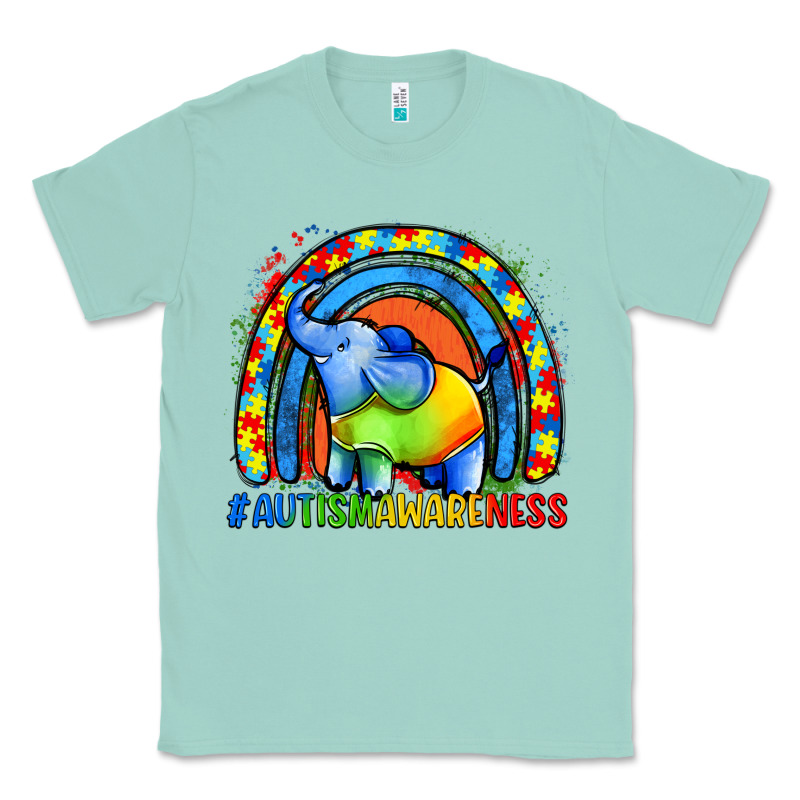 Autism Awareness Autism Elephant Classic Tee by FaDigitalArtStudio | Teevron