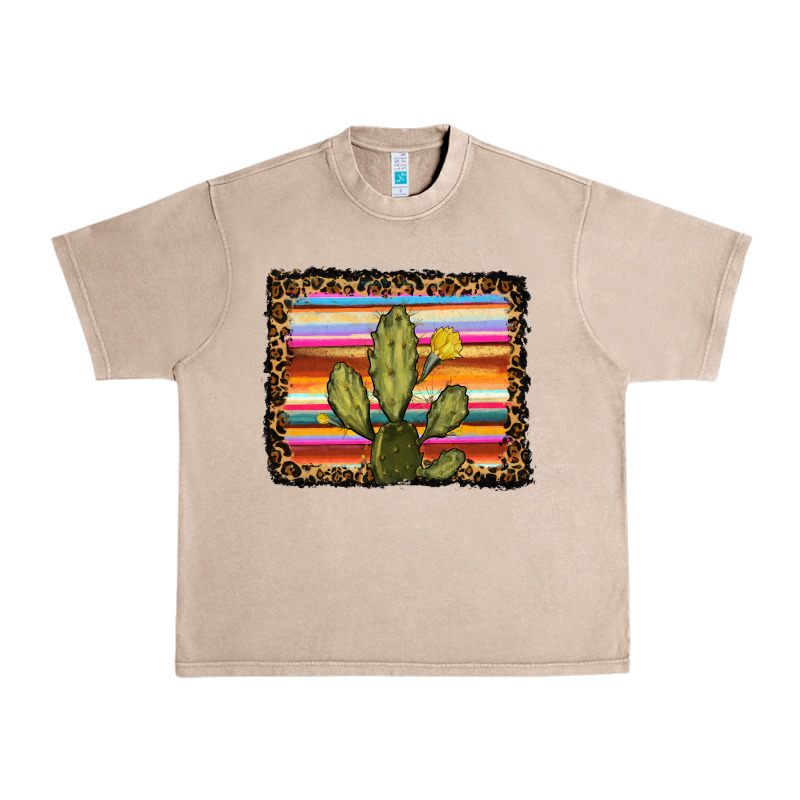 Serape Leopard Cactus Urban Heavy Tee by RanaPortraitStore | Teevron