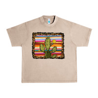 French Oak serape leopard cactus Urban Heavy Tee - RanaPortraitStore