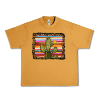 Peanut Butter serape leopard cactus Urban Heavy Tee - RanaPortraitStore
