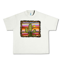 Pistachio serape leopard cactus Urban Heavy Tee - RanaPortraitStore