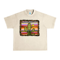 Sandshell serape leopard cactus Urban Heavy Tee - RanaPortraitStore