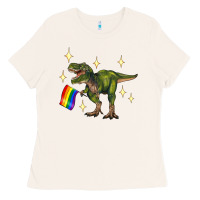 Bone lgbtq+  t rex Ladies Tee - Artiststas