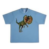 Pebble Blue Dilophosaurus Urban Heavy Tee - LillyAllenDesigns