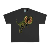 Pigment Black Dilophosaurus Urban Heavy Tee - LillyAllenDesigns