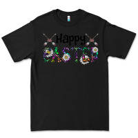 Black Happy Easter Premium Tee - CowhideDigitalArt
