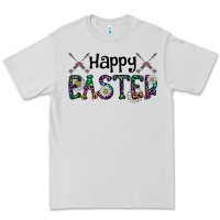 Dove Grey Happy Easter Premium Tee - CowhideDigitalArt