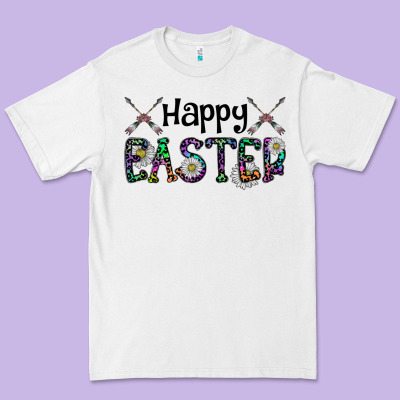 Happy Easter Premium Tee Designed By Cowhidedigitalart