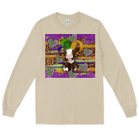 Mushroom mardi gras cow Long Sleeve Tee - Artiststas