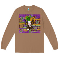 Toasted Coconut mardi gras cow Long Sleeve Tee - Artiststas