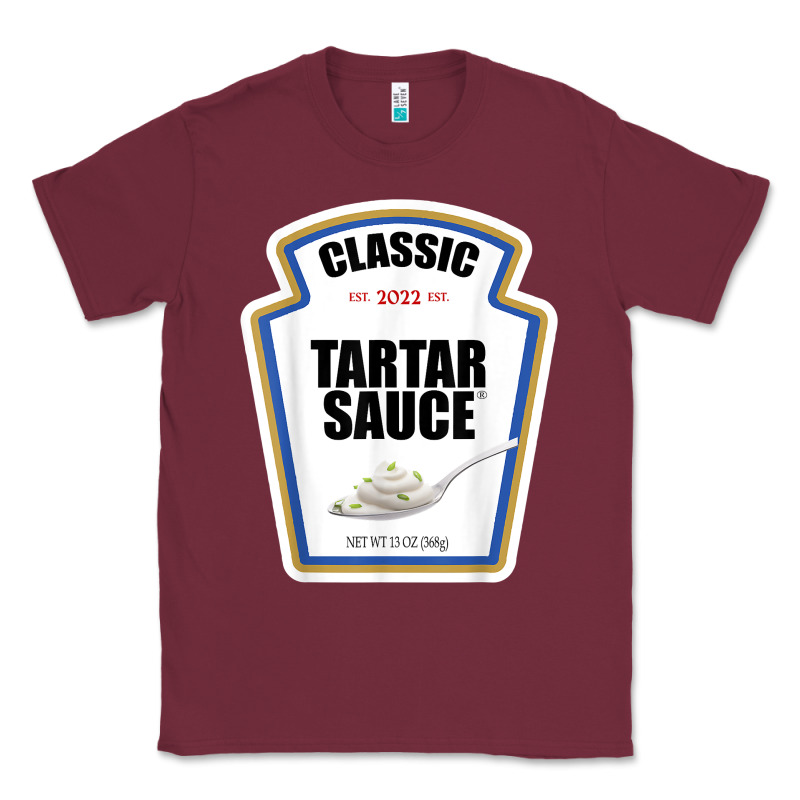 Tartar Sauce Condiment Diy Halloween Costume Matching Group T Shirt Classic Tee by baoMotion | Teevron