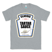 Heather Grey tartar sauce condiment diy halloween costume matching group t shirt Classic Tee - baoMotion