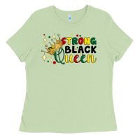 Matcha strong black queen Ladies Tee - Artiststas