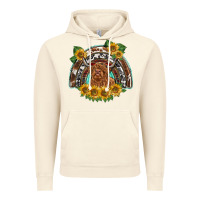 Vintage Artic scottish calf sunflowers rainbow Vintage Hoodie - BarkalooDesign