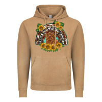 Vintage Camel scottish calf sunflowers rainbow Vintage Hoodie - BarkalooDesign