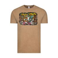 Vintage Coffee mama western Vintage Tee - RacoonDesign