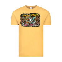 Vintage Mustard mama western Vintage Tee - RacoonDesign