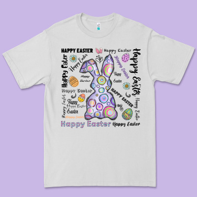 Happy Easter Premium Tee Designed By Cowhidedigitalart