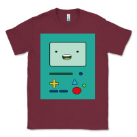 Burgundy adventure time game bmo cover funny Classic Tee - baoMotion