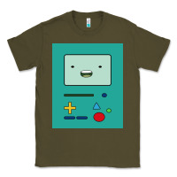 Army Green adventure time game bmo cover funny Classic Tee - baoMotion