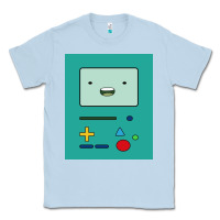 Dusty Blue adventure time game bmo cover funny Classic Tee - baoMotion