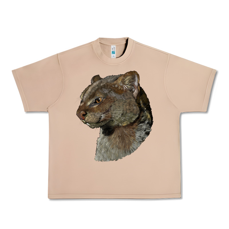 Jaguarundi Head Urban Heavy Tee by LillyAllenDesigns | Teevron