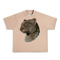 Burro Jaguarundi Head Urban Heavy Tee - LillyAllenDesigns