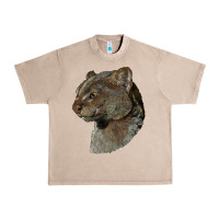 French Oak Jaguarundi Head Urban Heavy Tee - LillyAllenDesigns
