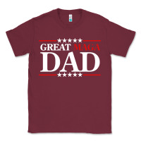 Burgundy great maga dad Classic Tee - baoMotion