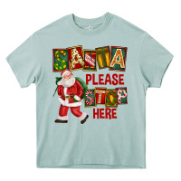 Arona Santa Please Stop Here Heavy Core Tee - FaDigitalArtStudio