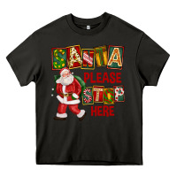 Asphalt Santa Please Stop Here Heavy Core Tee - FaDigitalArtStudio