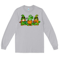 Moon Dust st patricks day gnomes with western hearts and shamrocks Long Sleeve Tee - Artiststas