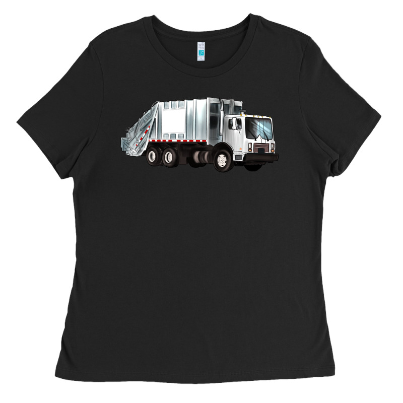 Garbage Truck Ladies Tee by Artiststas | Teevron