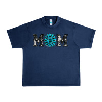 Navy cowhide with gemstone Urban Heavy Tee - RanaPortraitStore