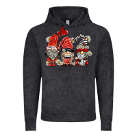Vintage Black ladybug  gnomies Vintage Hoodie - BarkalooDesign