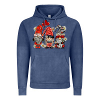 Vintage Denim ladybug  gnomies Vintage Hoodie - BarkalooDesign