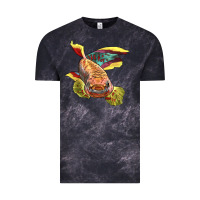 Cloud Black Killifish Vintage Tee - LillyAllenDesigns