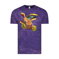Cloud Purple Killifish Vintage Tee - LillyAllenDesigns