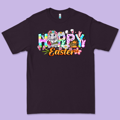 Happy Easter Premium Tee Designed By Cowhidedigitalart
