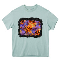 Arona halloween pumpkin and leopard background Heavy Core Tee - BundleAndBundleShop