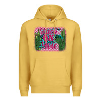 Antique Gold stuck on you cactus Premium Hoodie - BarkalooDesign