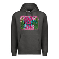 Charcoal Heather stuck on you cactus Premium Hoodie - BarkalooDesign