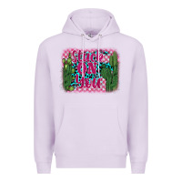 Lilac stuck on you cactus Premium Hoodie - BarkalooDesign