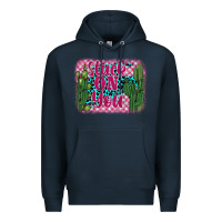 Navy stuck on you cactus Premium Hoodie - BarkalooDesign
