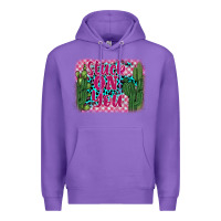 Purple stuck on you cactus Premium Hoodie - BarkalooDesign