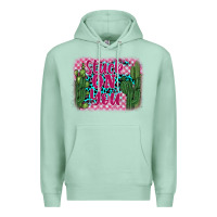 Seafoam stuck on you cactus Premium Hoodie - BarkalooDesign