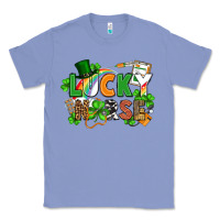 Colony Blue lucky nurse St. Patrick's Day Classic Tee - FaDigitalArtStudio